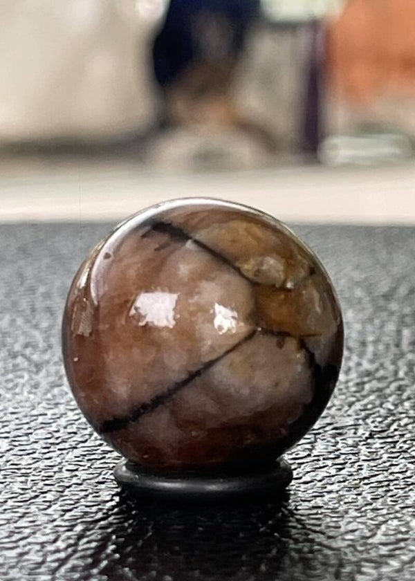 Chiastoliet bol, heel klein 2,3cm