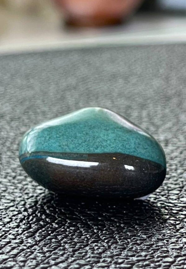 Chrysocolla trommelsteen