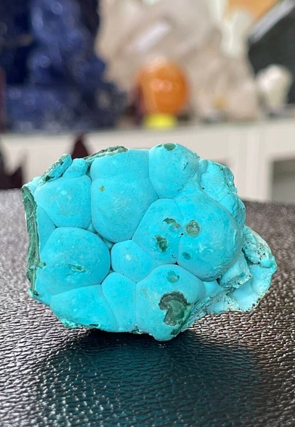 Chrysocolla uit Congo ruw, medium