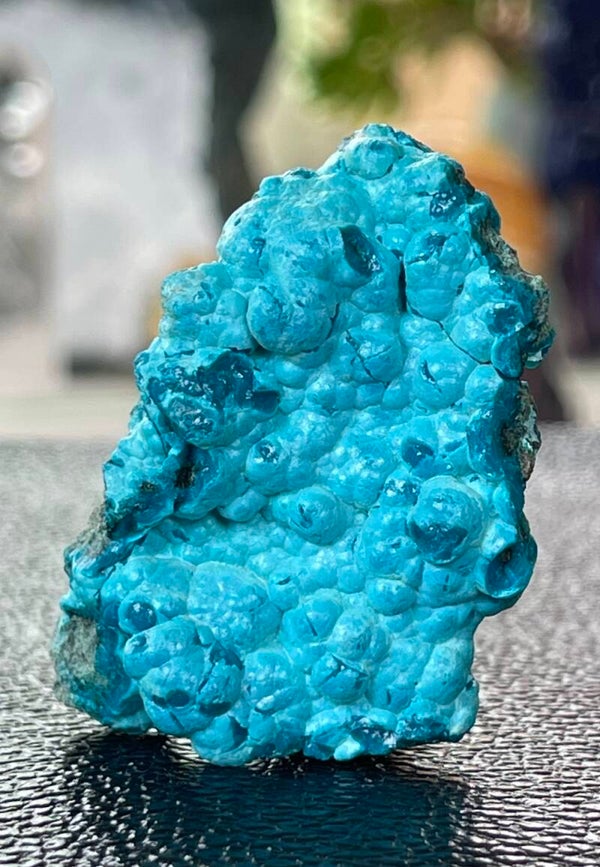 Chrysocolla uit Congo ruw, medium