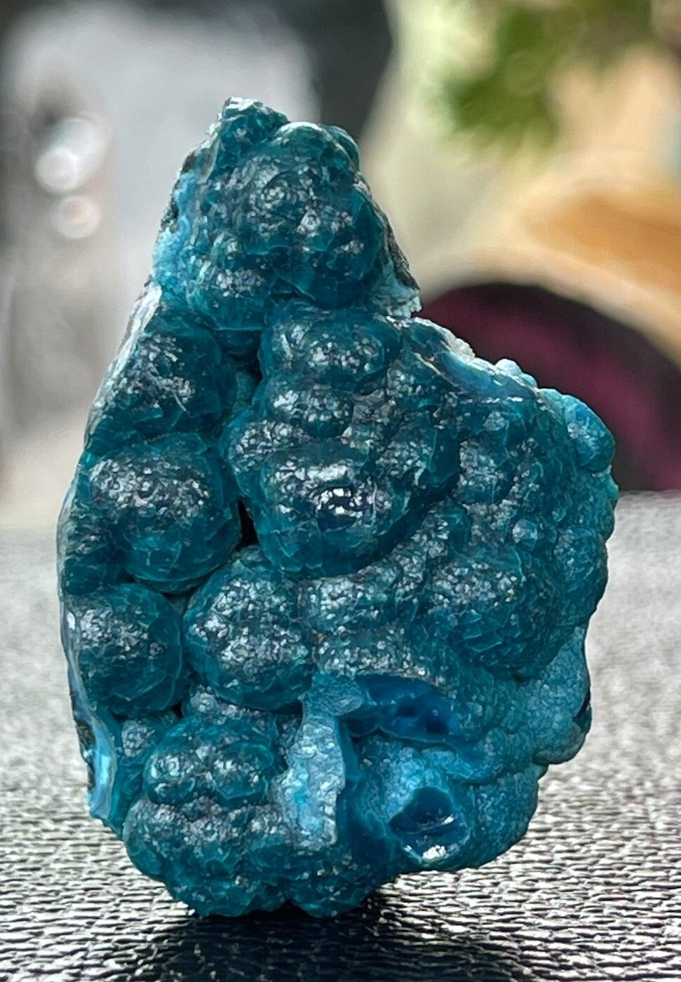 Chrysocolla uit Congo ruw, medium