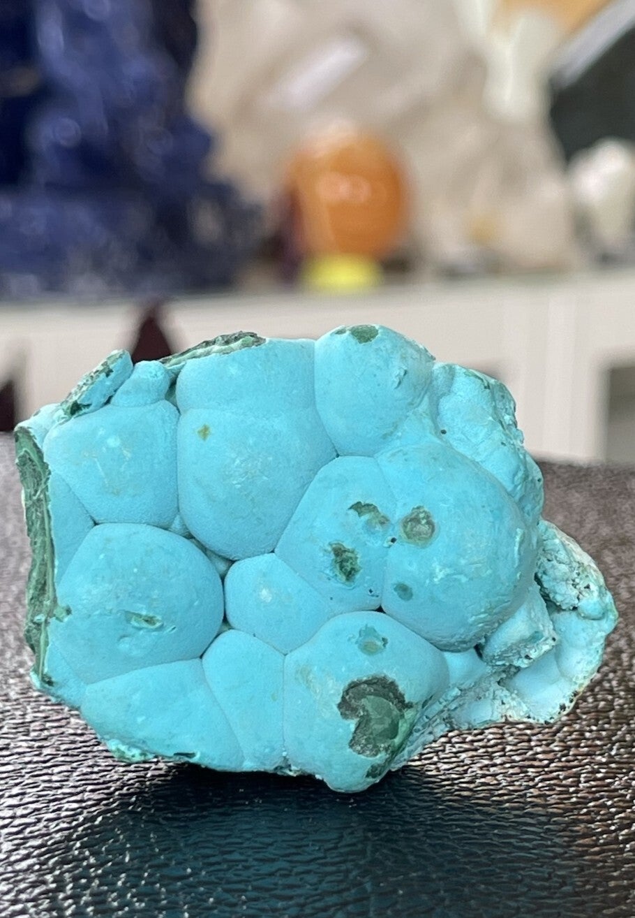 Chrysocolla uit Congo ruw, medium