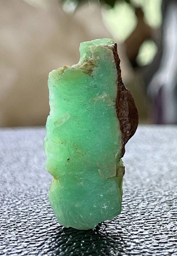 Chrysopraas uit Tanzania ruw, klein