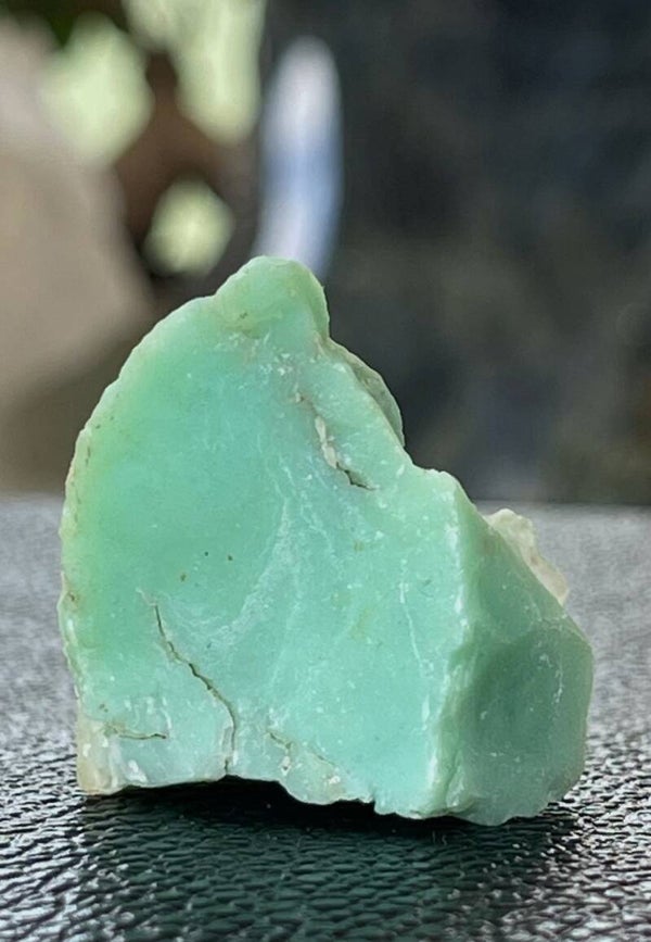 Chrysopraas uit Tanzania ruw, klein