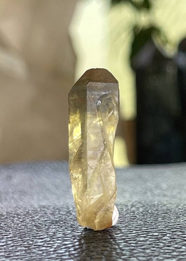 Citrien punt uit Tanzania ruw, klein