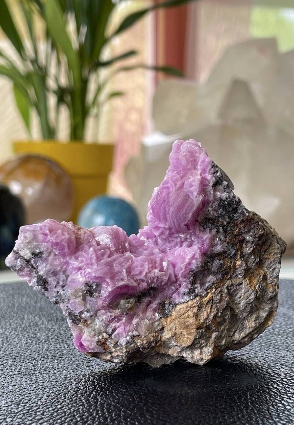 Cobalto Calciet uit Marokko ruw, medium