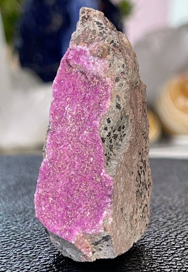 Cobalto Calciet uit Congo ruw, medium