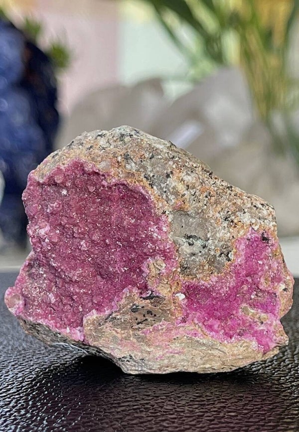 Cobalto Calciet uit Congo ruw, medium