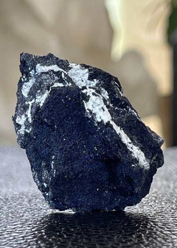 Covelliet uit Peru ruw, klein