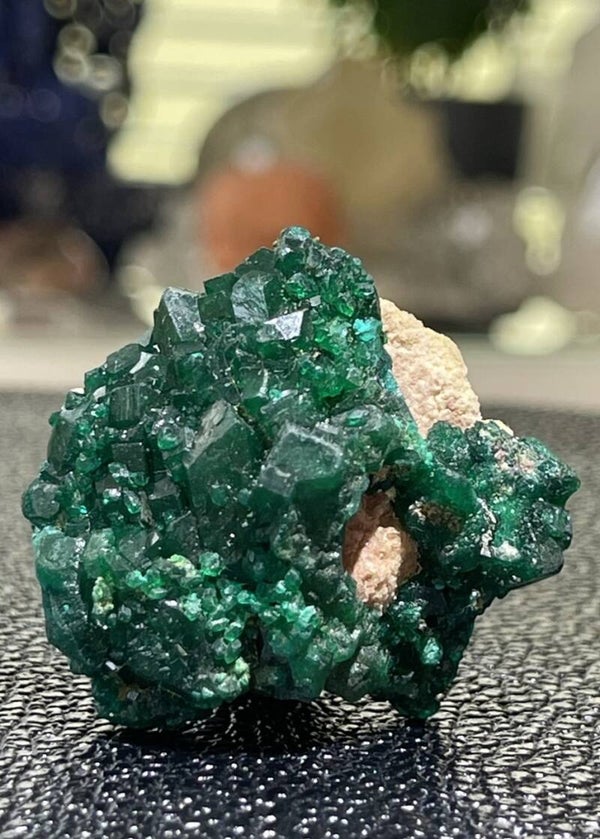Dioptaas uit Namibië ruw, klein