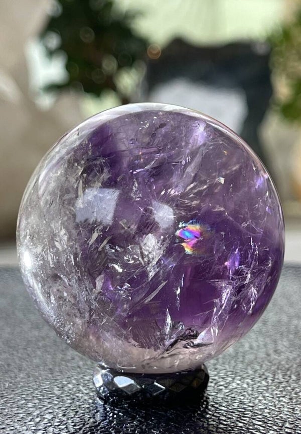 Fantoom Amethist bol uit Brazilië, medium 5cm