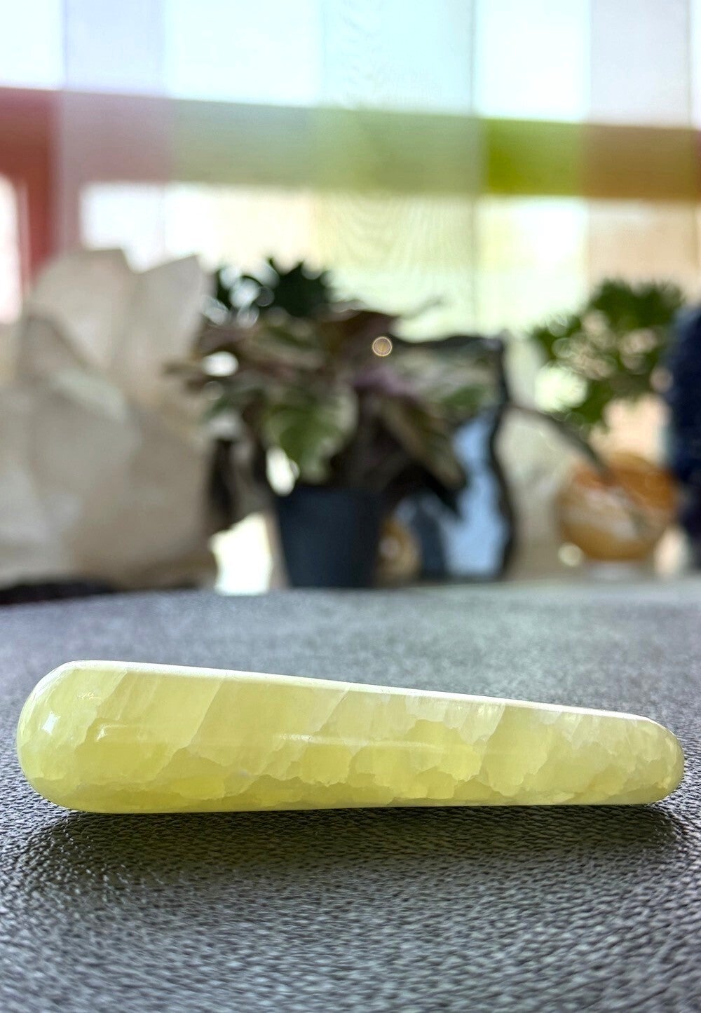 Massage griffel gele Citroen Calciet