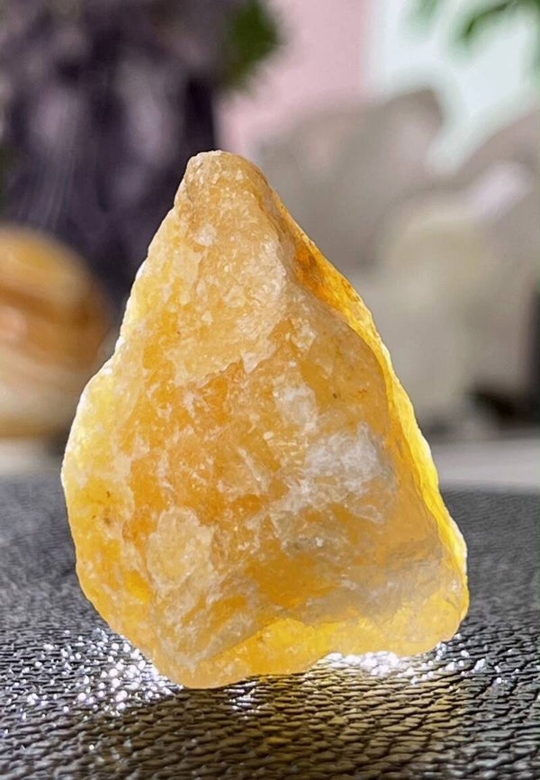 Gouden Azeztuliet uit India ruw, klein-medium