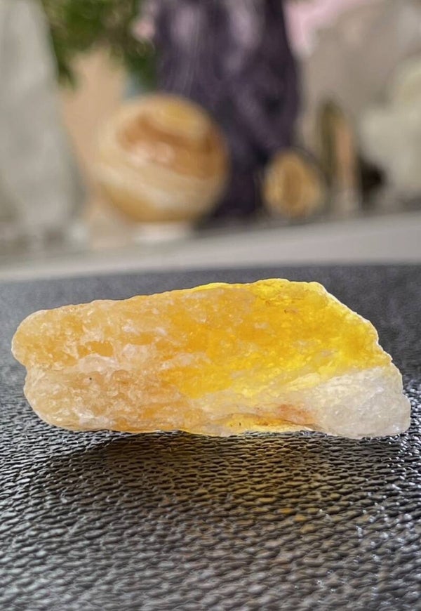 Gouden Azeztuliet uit India ruw, klein