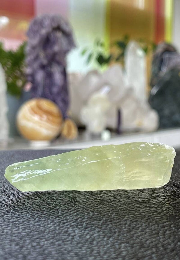 Groene Calciet uit Mexico ruw, klein