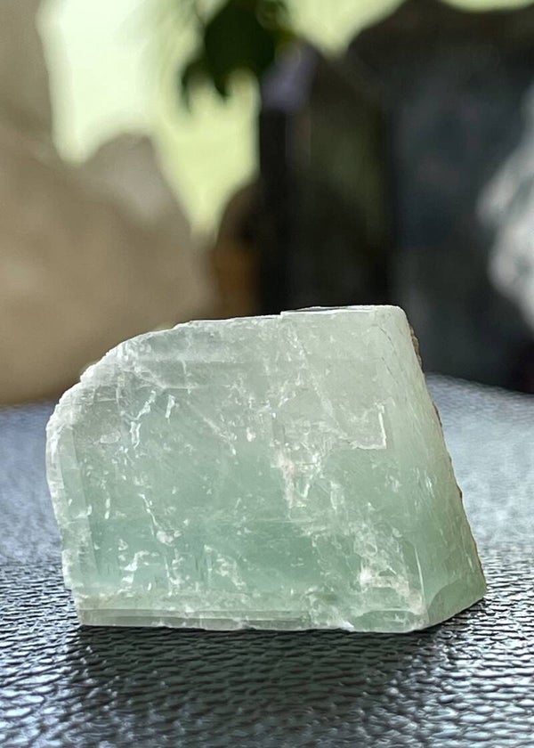 Groene Calciet uit Mexico ruw, klein