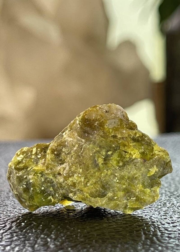 Groene Opaal uit Brazilië ruw, klein