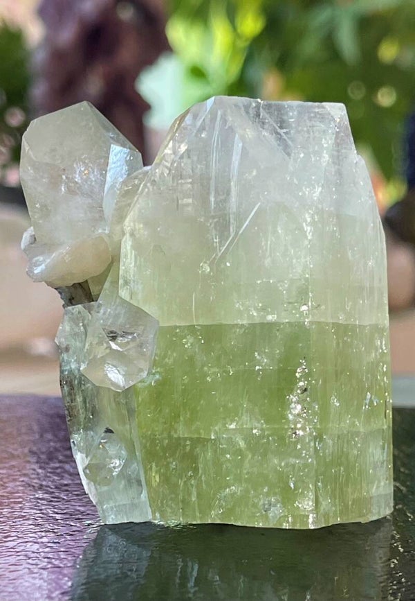 Apofylliet en Stilbiet uit India ruw, medium