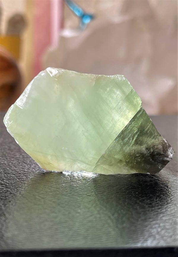 Groene Calciet uit Mexico ruw, klein