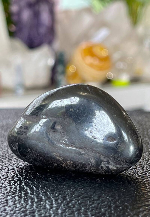 Hematiet trommelsteen, groot