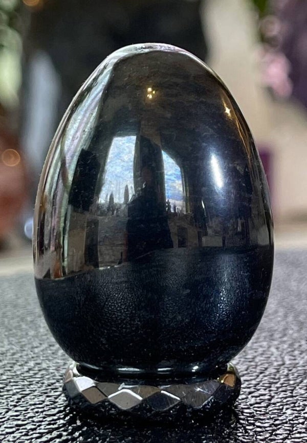 Hematiet ei, medium 4,7cm