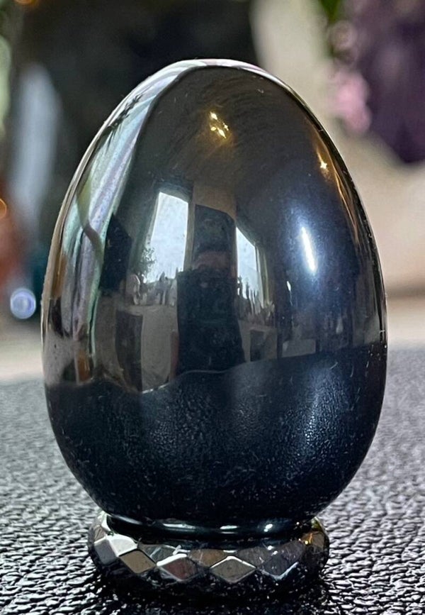 Hematiet ei, medium 4,9cm