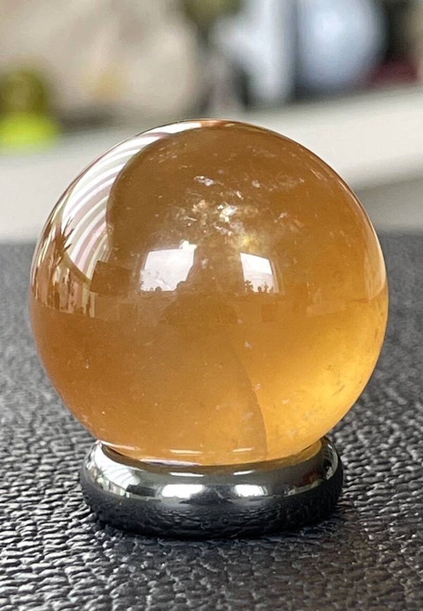 Honing Calciet Goud bol klein 3,1cm