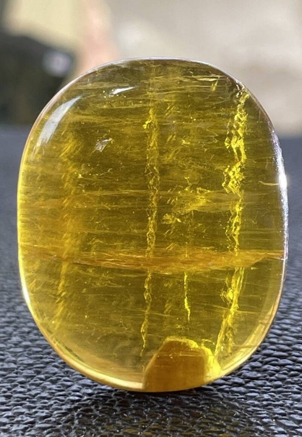 Honing Calciet knuffelsteen plat