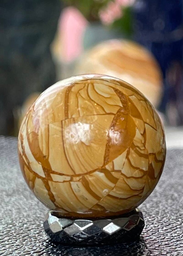 Brecci Jaspis bol, klein 3,2cm