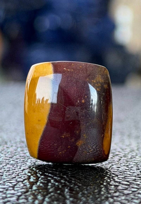 Mookaiet edelsteen cabochon rechthoek, medium