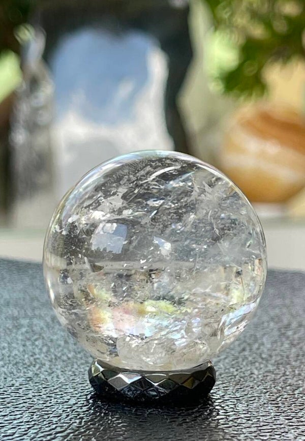 Bergkristal bol uit Brazilië, medium 3,9cm