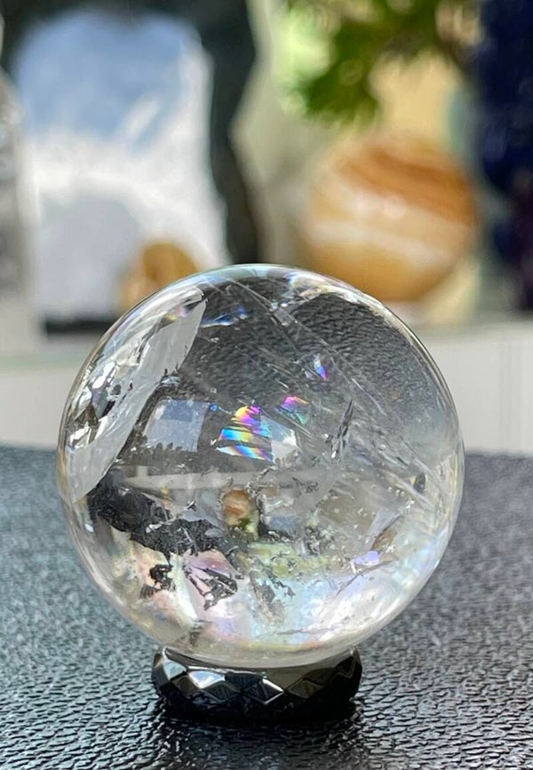 Bergkristal bol uit Brazilië, medium 4,2cm