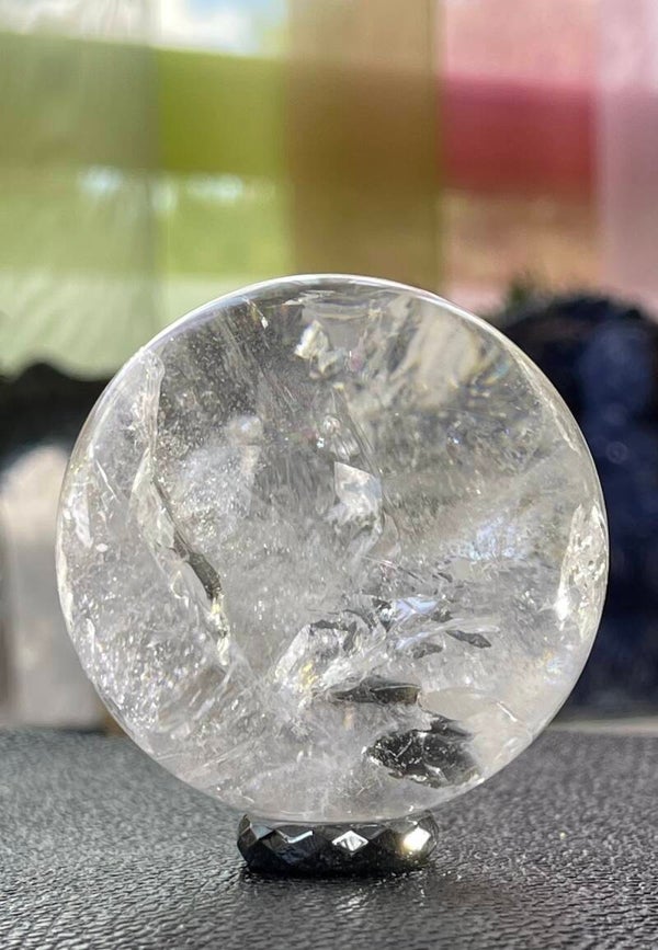 Bergkristal bol uit Brazilië, medium 6,0cm