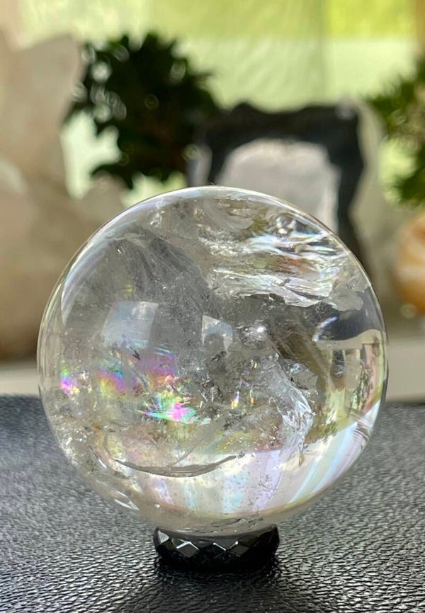Bergkristal bol uit Brazilië, medium 6,1cm