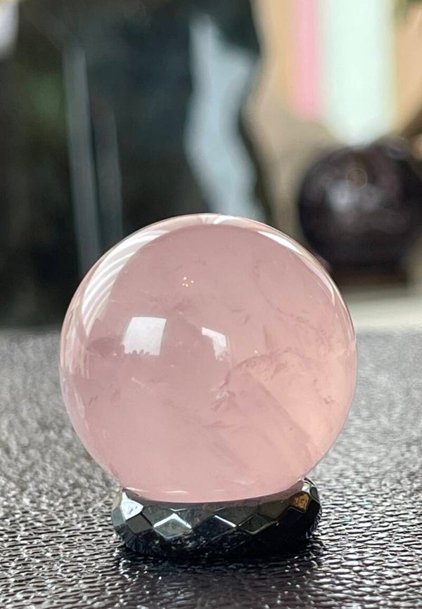Rozenkwarts bol, klein 3,2cm