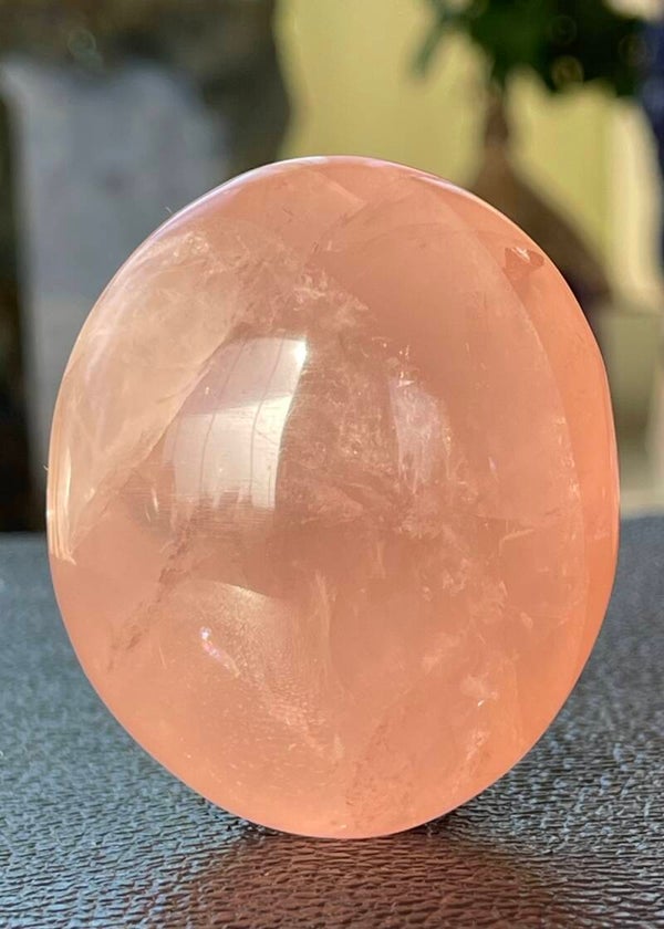 Rozenkwarts handsteen, medium
