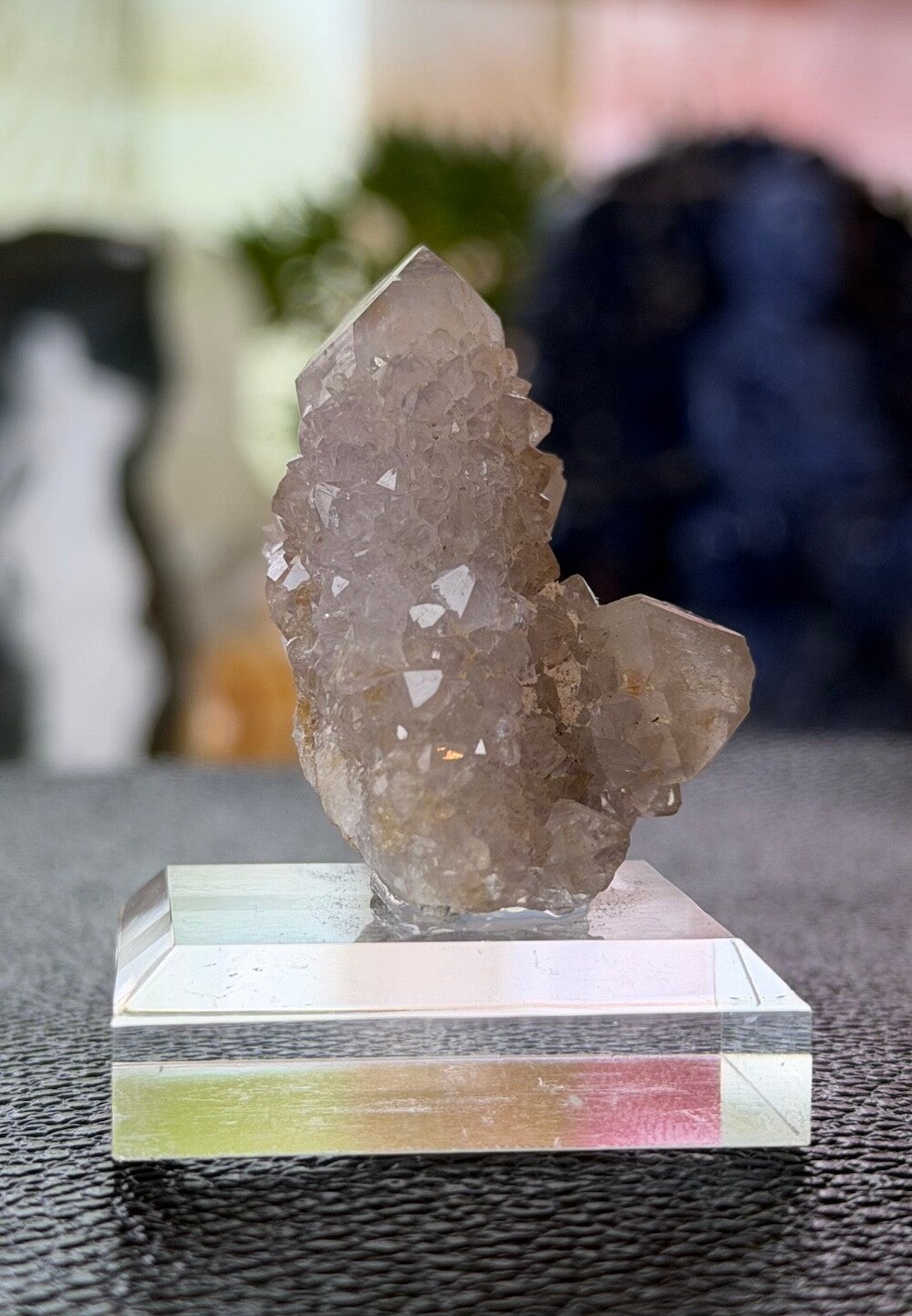 Witches Finger Quartz of Heksenvinger kristal punt uit Zuid-Afrika ruw, klein-