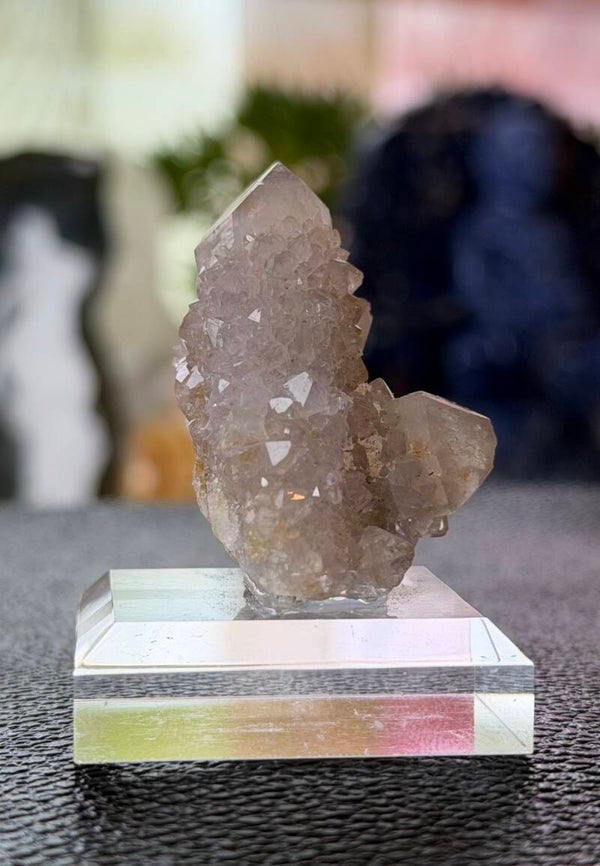 Witches Finger Quartz of Heksenvinger kristal punt uit Zuid-Afrika ruw, klein-