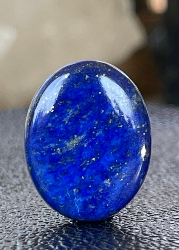 Lapis Lazuli edelsteen cabochon ovaal, medium