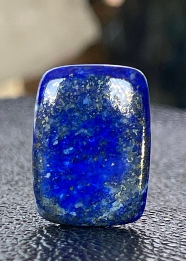 Lapis Lazuli edelsteen cabochon rechthoekig, medium