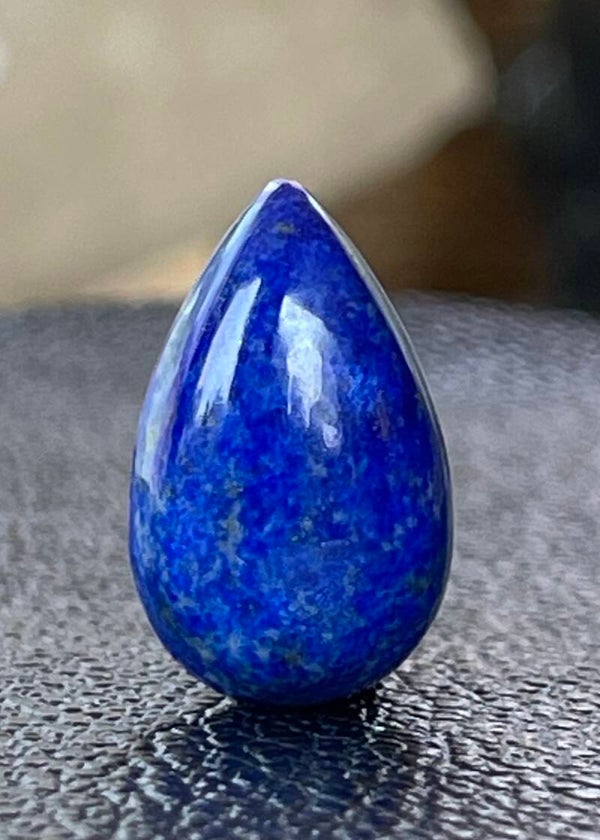 Lapis Lazuli edelsteen cabochon druppel, medium