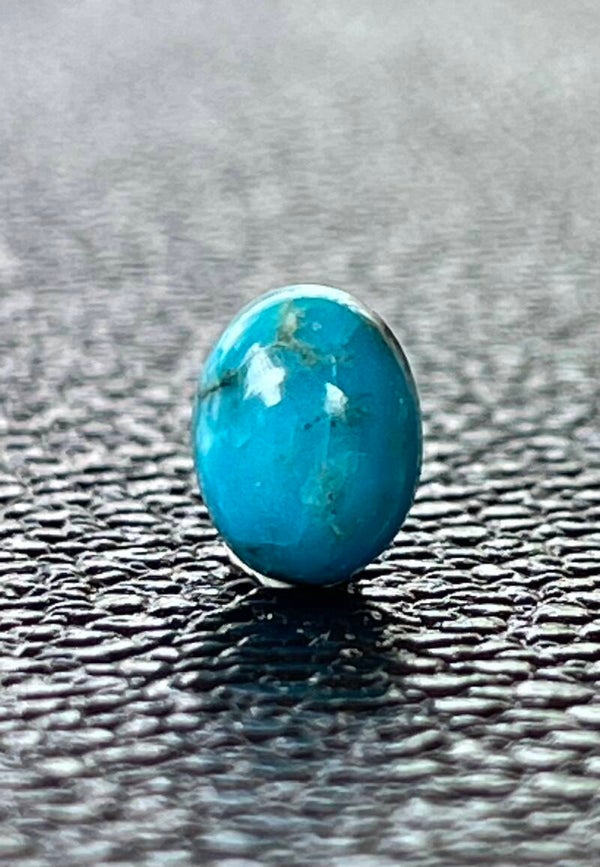 Turkoois edelsteen uit Arizona cabochon ovaal, klein