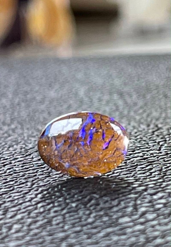 Boulder Opaal edelsteen cabochon rechthoek, medium