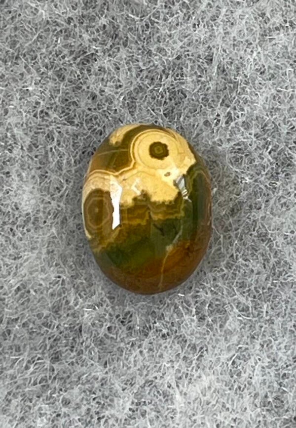 Oceaan Jaspis edelsteen cabochon ovaal, klein