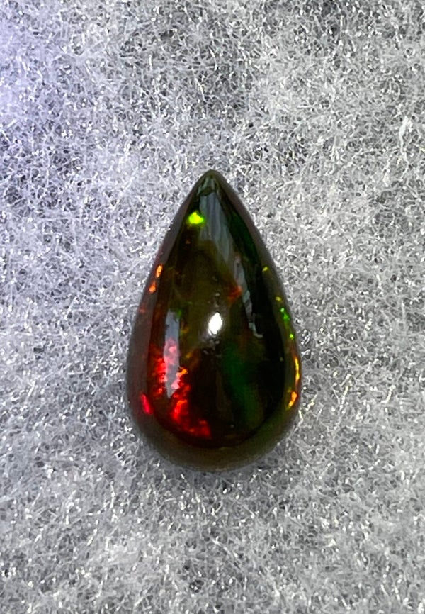 Opaal edelsteen cabochon druppel, klein