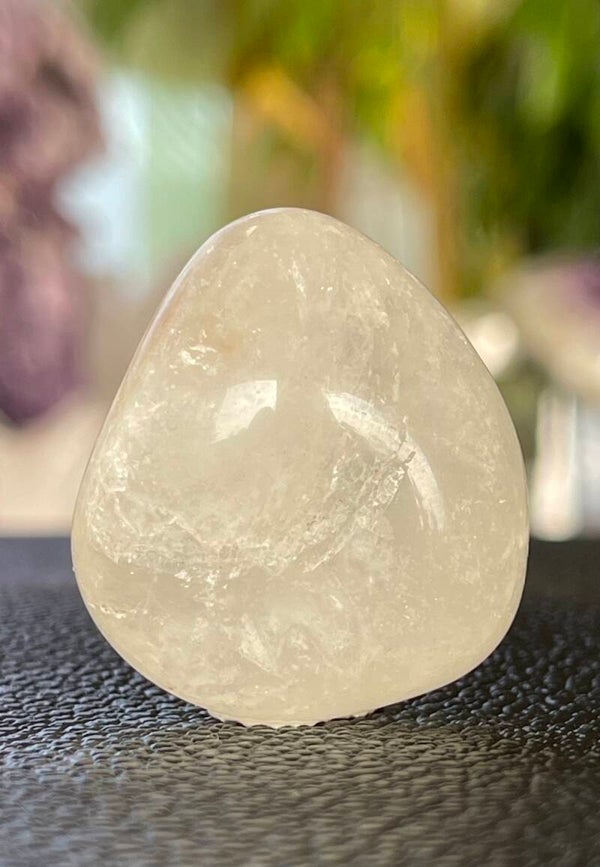 Zwavelkwarts trommelsteen