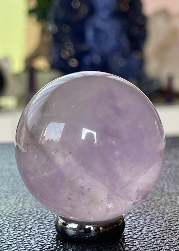 Lavendel Amethist bol, medium 4,4cm