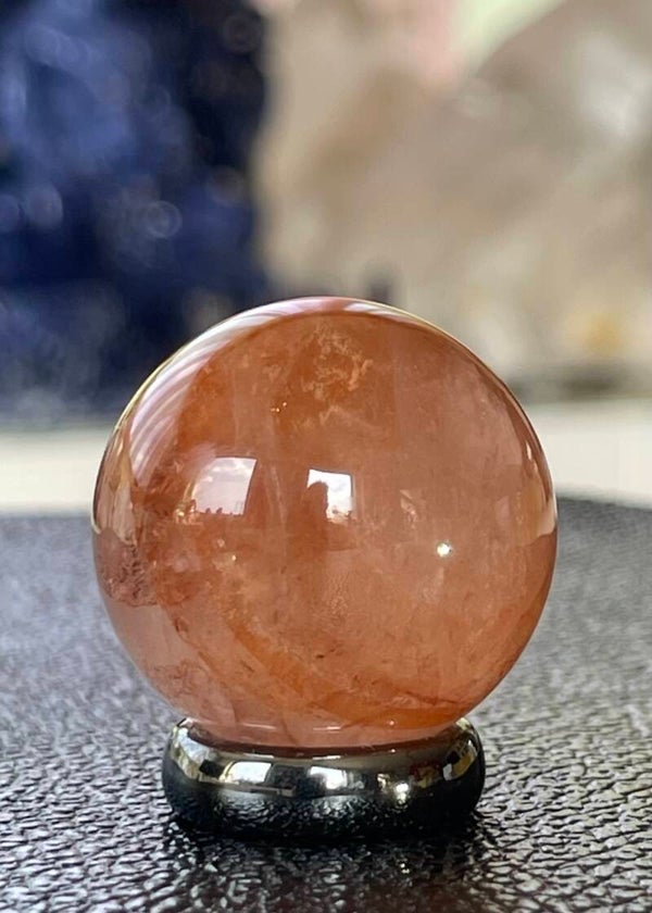 Maria Magdalena Lemurian Kwarts bol, klein 3cm