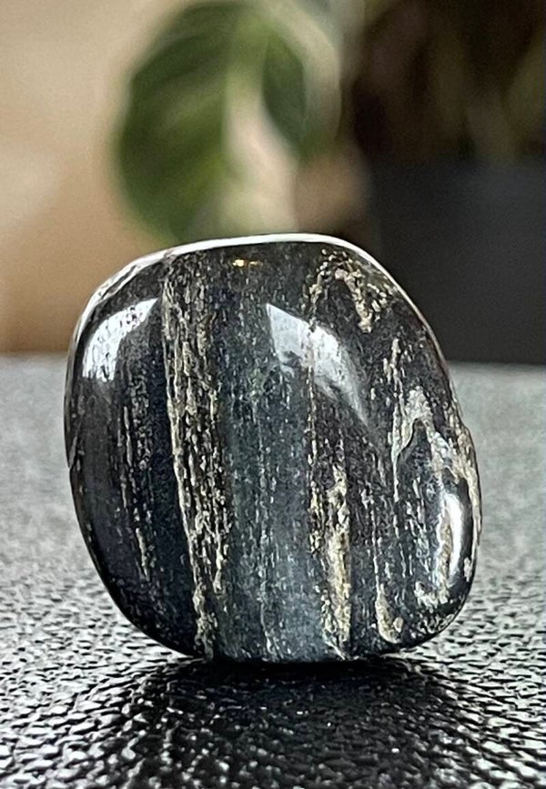 Isua stone uit Groenland trommelsteen