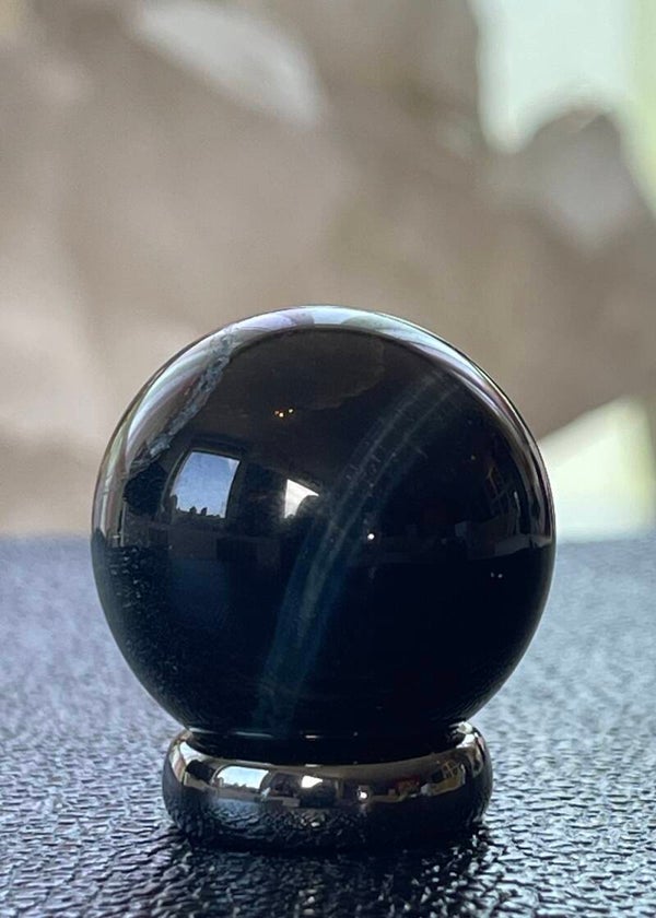 Tijgeroog bol, klein 2,7cm